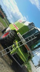 mycie kombajnu po zniwach