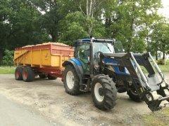 New Holland T6010 & Veenhuis