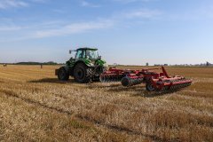 Deutz-Fahr Agrotron 6215RCShift  - Kongskilde Terra X 450