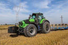 Deutz-Fahr Agrotron 9340TTV z pługiem Overum 6 skibowym
