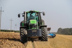 Deutz-Fahr Agrotron 9340TTV z pługiem Overum 6 skibowym