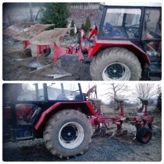 Unia ibis XXL & Zetor 7245HS