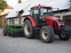 Zetor Forterra 11441 + Amazone D 8/40 super + Tolmet Polon 4.0