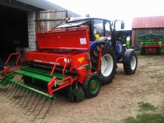 Unia Polonez 550 + Farmtrac 675DTN