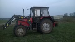 Belarus 920.2+Rozsiewacz nawozów Agro Max