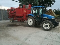 New Holland TD5020 & Grimme HL 750