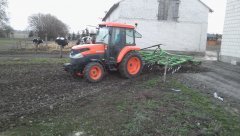 Kubota L5040 & agregat Bomet 3.60 m