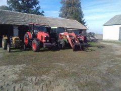 Kubota M135 GX & Deutz Fahr DX 6.05 & Ursus C330 & Ursus C385
