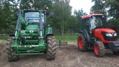 Kubota M7040 & John Deere 5100M