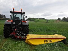 Kubota M9960 + Fella SM248