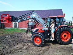 Kubota M9960 + MX U8