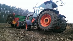 Kubota M9960 + Warfama