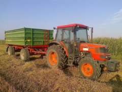 Kubota ME5700 + Pronar PT610