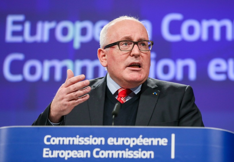 Frans Timmermans /STEPHANIE LECOCQ  /PAP/EPA