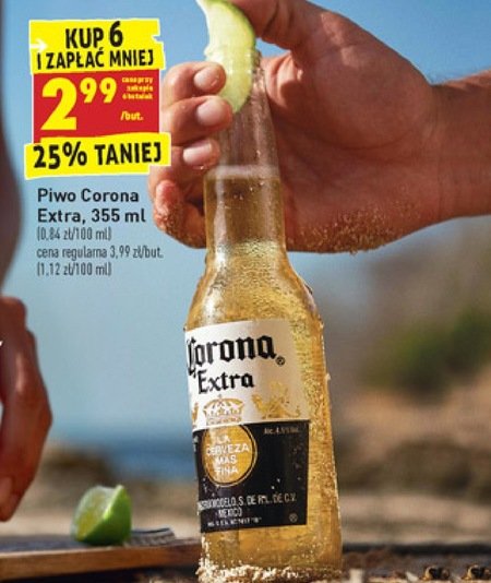 Piwo Corona - promocja Biedronka - Ding.pl