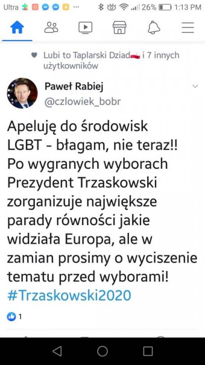 Obraz może zawierać: 1 osoba, tekst