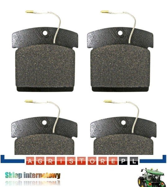 6005005031, 7701202160, 7701201653 / okładziny klocki hamulcowe ciągnik  RENAULT / 71718001 / RENAULT: 61-12, 61-14, 68-12, 68-14, 75-12, 75-14,  80-12, 80-14, 95-12, 95-14, 103-12, 103-14, 106-14, 110-14, 113-12, 113-14,  120-14, 133-14, 145-14