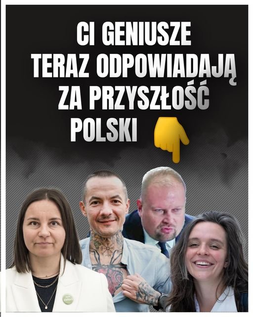 Może być zdjęciem przedstawiającym 3 osoby i tekst