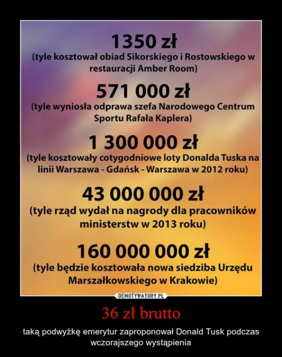 Znalezione obrazy dla zapytania: tusk i rostowski memy