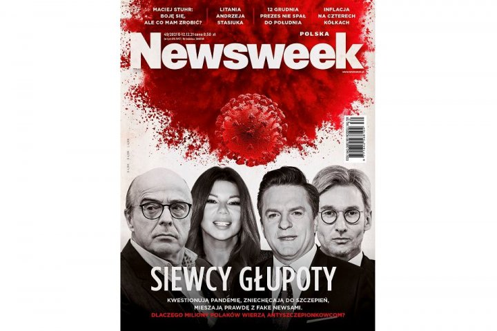 Po burzy o okładkę 'Newsweeka' z Rymanowskim: Nie wolno mamić ludzi bzdurami