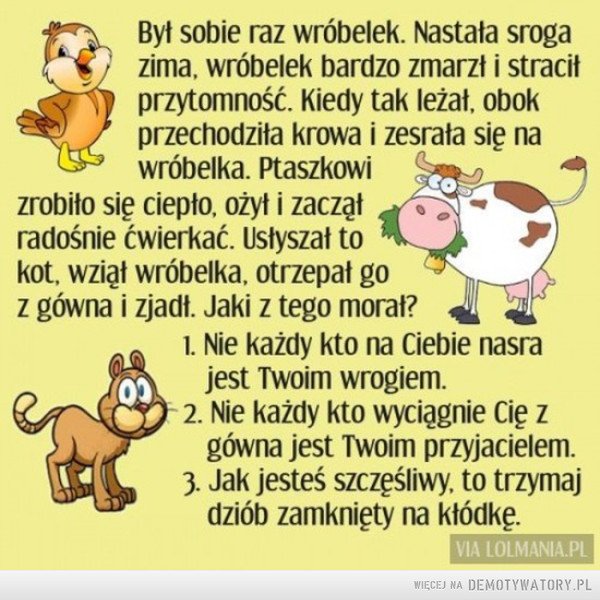 Bajka z morałem –