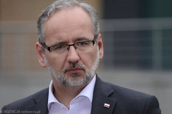 01.07.2021 Raszyn k/Warszawy , ul. Poniatowskiego 21, Centrum Medyczne Judyta . Minister zdrowia Adam Niedzielski podczas inauguracji programu ' Profilaktyka 40 PLUS '.