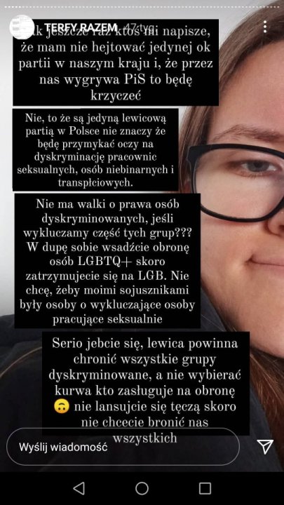 Alicja Kopacz, niebinarne Ali, Uniwersytet Pedagogiczny
