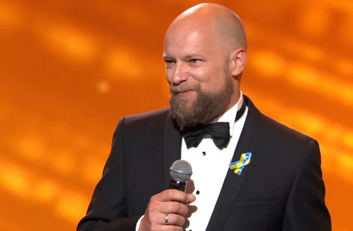 Maciej Stuhr podczas gali Orłów 2022 miał mocne wejście