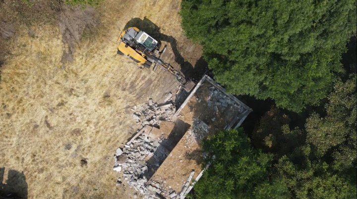 CPK. Trwają prace rozbiórkowe [zdjęcia] - Rynek Lotniczy