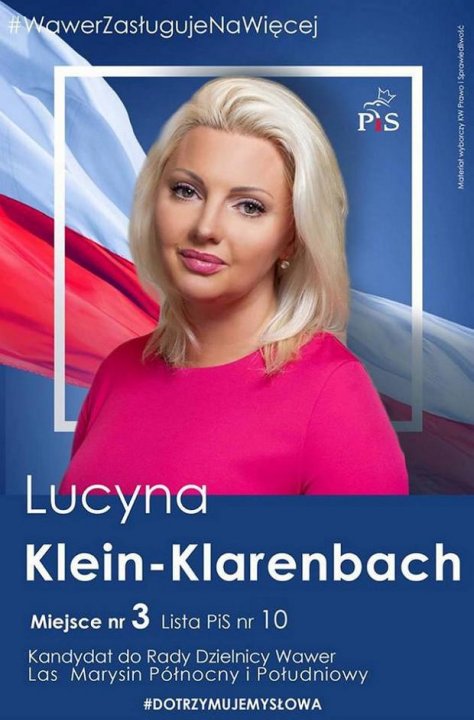 z26289691Q,Plakat-wyborczy-Lucyny-Klein-