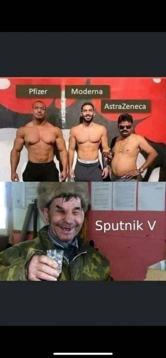 Może być zdjęciem przedstawiającym 4 osoby i tekst „Pfizer Moderna AstraZeneca Sputnik V”