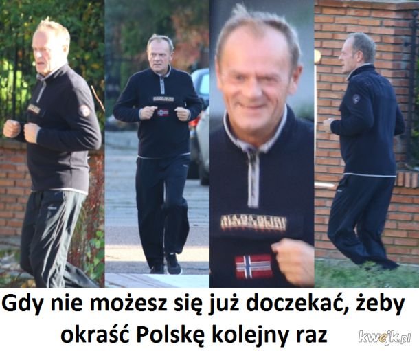 Tusk to zdrajca i tak już zostanie... - Ministerstwo śmiesznych obrazków -  KWEJK.pl