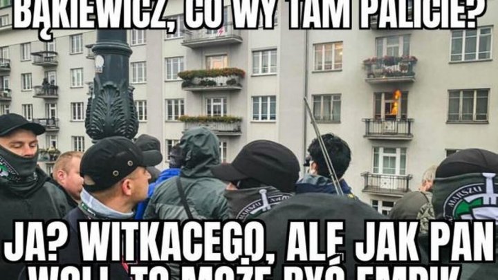 Marsz Niepodległości. Najśmieszniejsze memy [GALERIA] - Facet