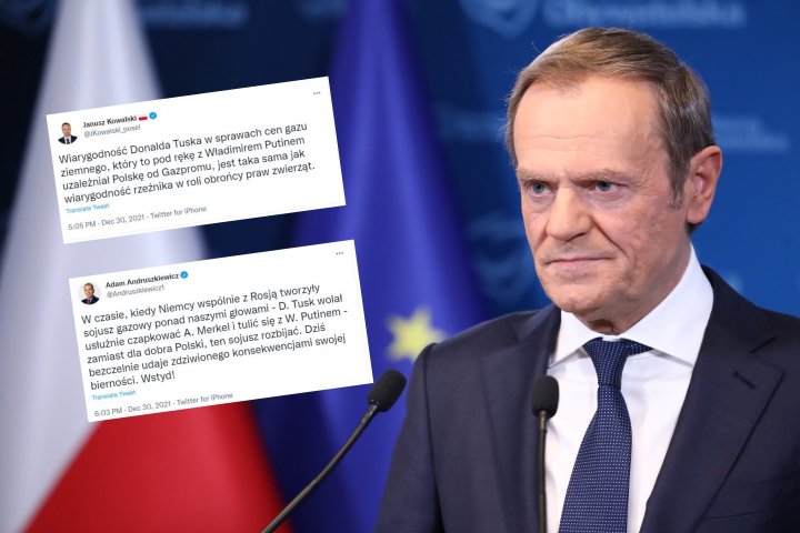Donald Tusk o podwyżkach cen gazu. Prawica wzburzona, a Pereira chwali -  Wiadomości