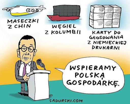 Gospodarka humor rysunkowy, kawały o gospodarce. Rysunki, dowcipy