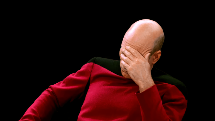 Picard Facepalm [3840x2160] : r/wallpaper