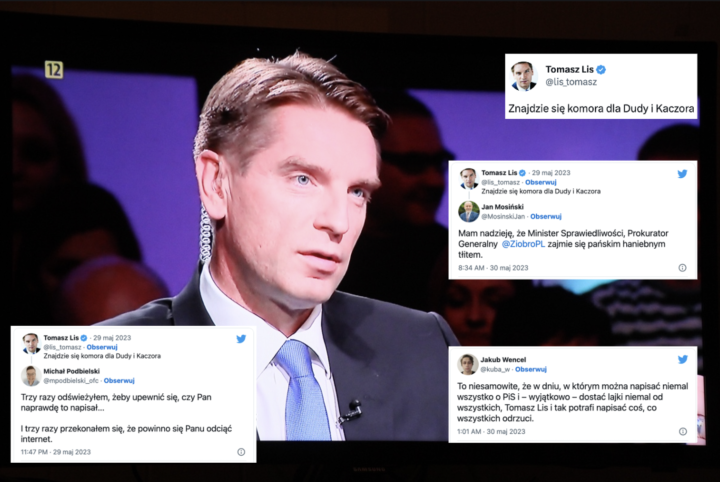 Naprawdę to napisał! Lis przekracza kolejną granicę