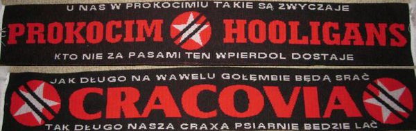 Szaliki środowisk Cracovii – WikiPasy.pl - Encyklopedia KS Cracovia