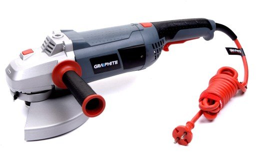 SZLIFIERKA KĄTOWA GRAPHITE 59G207 2350W 230mm 8268851508 - Allegro.pl