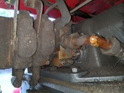 Steyr 8100 - Problem z podnośnikiem