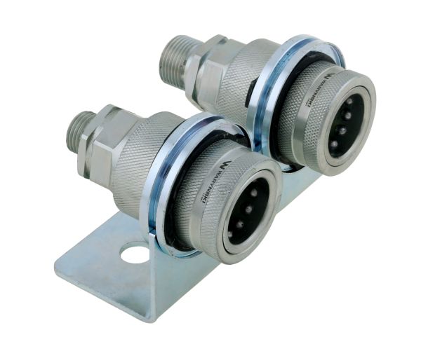 Uchwyt szybkozłącza EURO Push-Pull podwójny