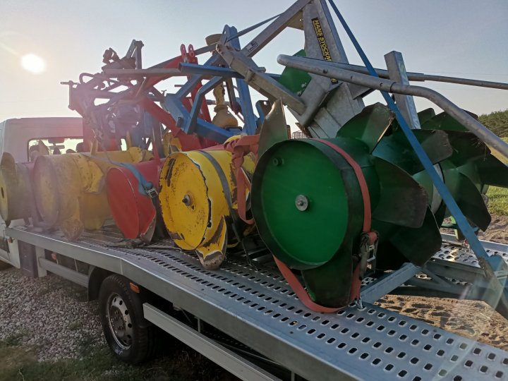 Rozbijak pryzm równarka pryzm wał do pryzm bvl  reck siloking rema.