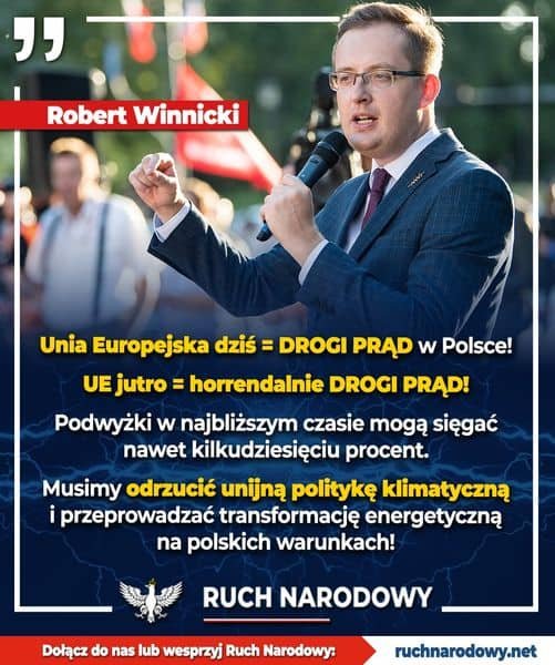 POTĘŻNE PODWYŻKI CEN PRĄDU – ODRZUĆMY UNIJNĄ POLITYKĘ KLIMATYCZNĄ!  Bezprecedens...