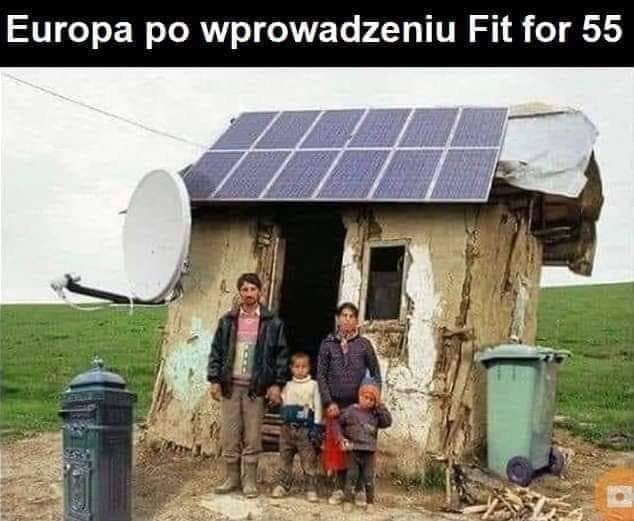 Może być zdjęciem przedstawiającym 4 osoby i tekst „Europa po wprowadzeniu Fit for 55 S”