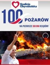 Może być zdjęciem przedstawiającym 1 osoba, ogień i tekst