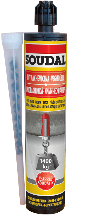 Kotwa chemiczna SOUDAFIX P300-SF - Soudal.pl
