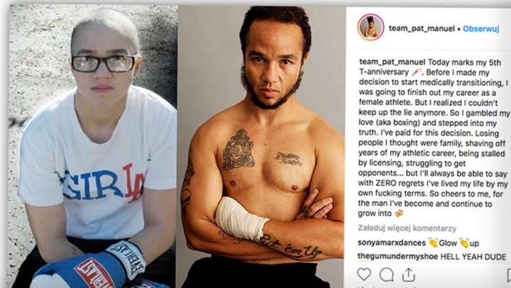 Patricio Manuel. Pięściarz po zmianie płci wygrał zawodową walkę |  Eurosport w TVN24