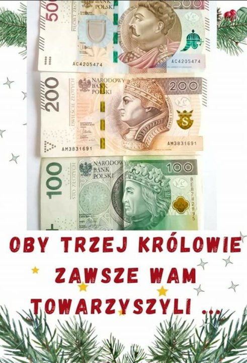 Może być zdjęciem przedstawiającym 1 osoba, pieniądze i tekst