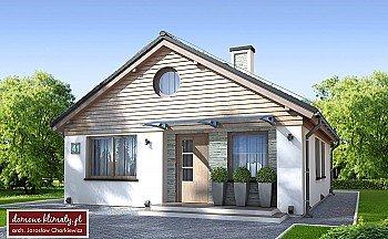 Projekt domu Mikrus (Domowe Klimaty)