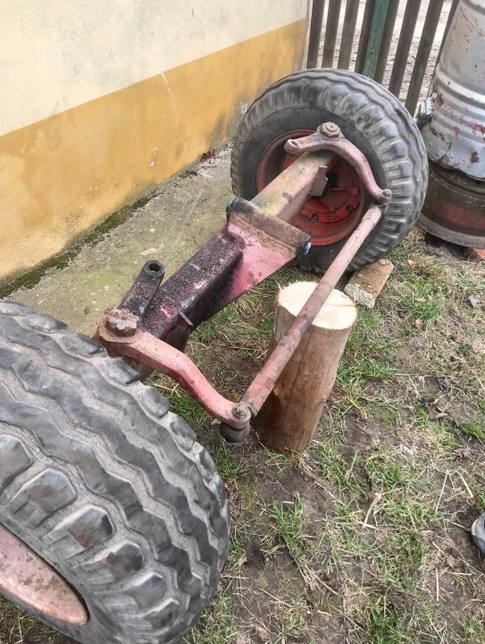 Oś bizon tył kompletna z kołami / zamiana Gołdap • OLX.pl